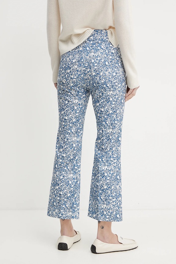 Odzież Weekend Max Mara spodnie 2515131122600 fioletowy
