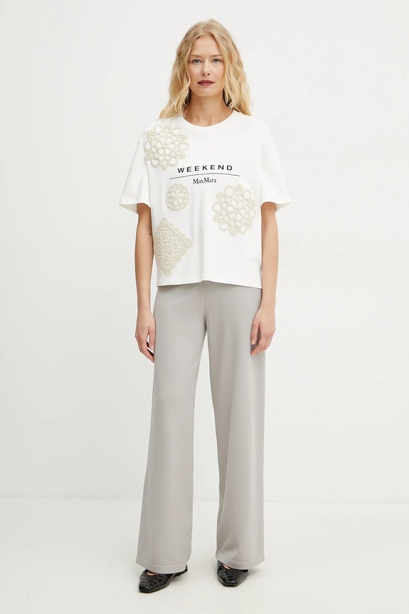 MM by Max Mara pantaloni tuta 2516331027600 grigio SS25