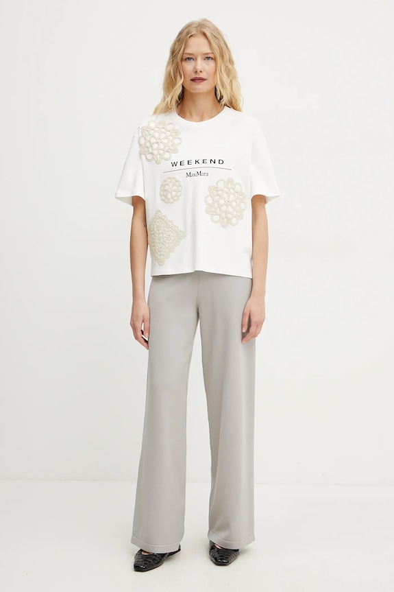 MM by Max Mara pantaloni tuta 2516331027600 grigio SS25