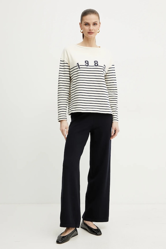 MM by Max Mara pantaloni de trening 2516331027600 bleumarin SS25