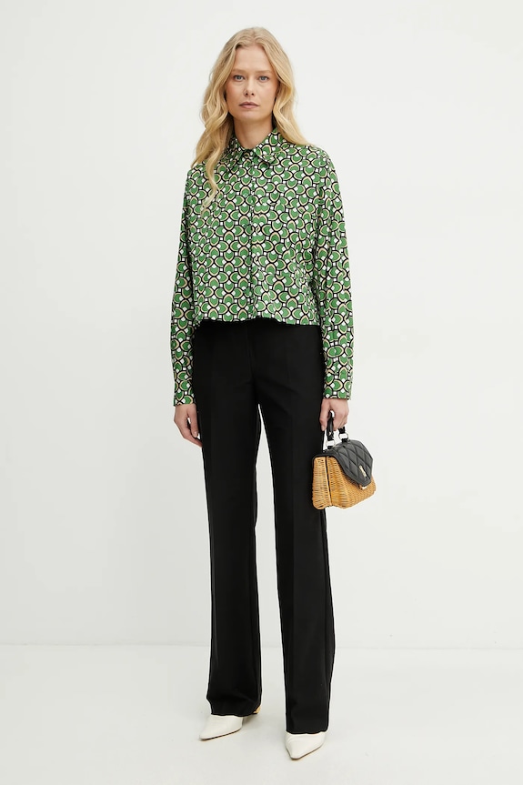 MM by Max Mara pantaloni 2516781028600 negru SS25