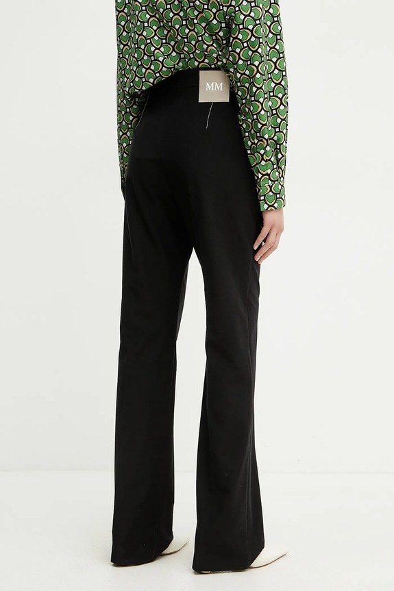 Îmbrăcăminte MM by Max Mara pantaloni 2516781028600 negru