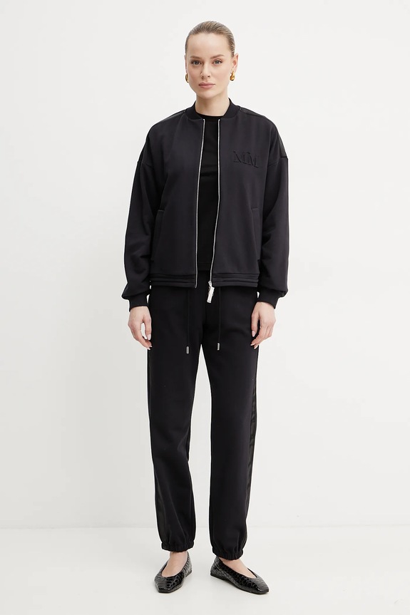 Tepláky MM by Max Mara 2516781107600 tmavomodrá SS25