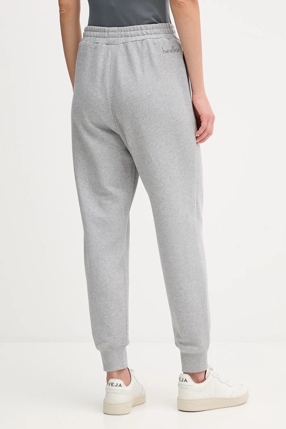 Îmbrăcăminte United Colors of Benetton pantaloni de trening din bumbac 3UNIDF01A gri