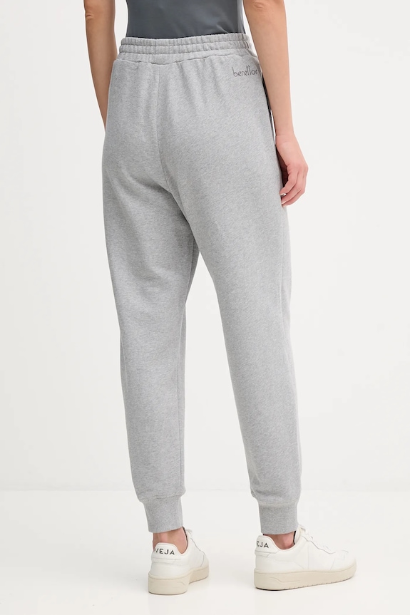 Îmbrăcăminte United Colors of Benetton pantaloni de trening din bumbac 3UNIDF01A gri