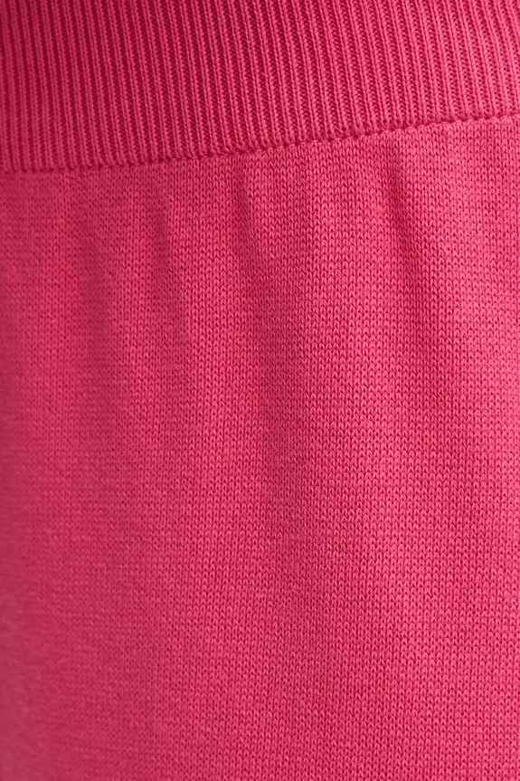 Βαμβακερό παντελόνι United Colors of Benetton ροζ 1294DF00V