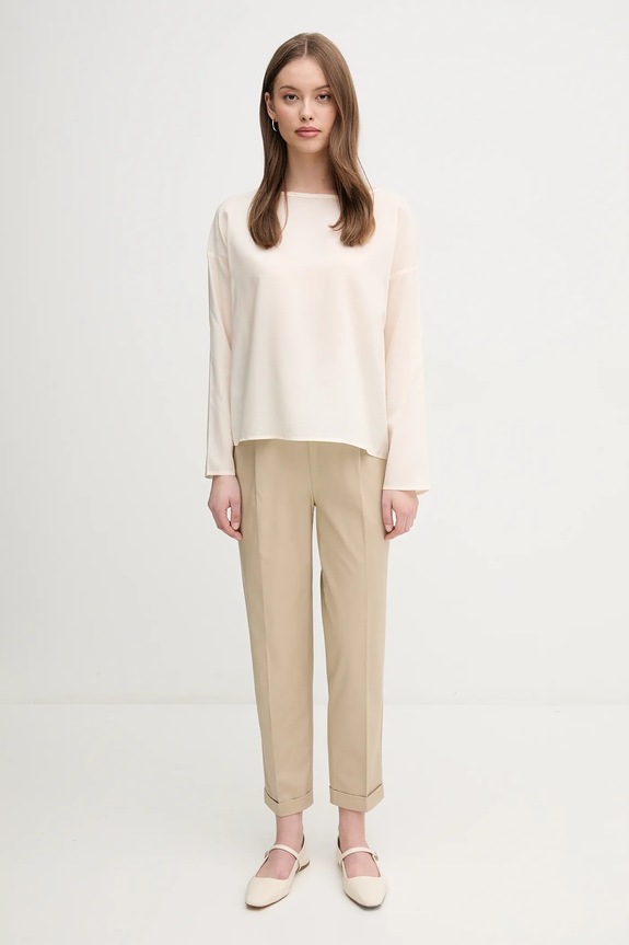 Штани United Colors of Benetton 40FADF092 бежевий SS25