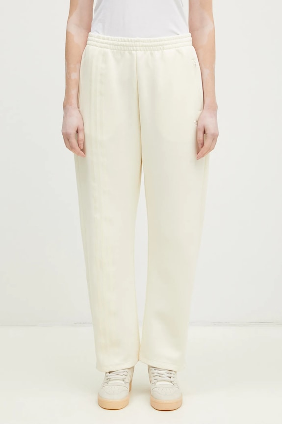 Bavlněné tepláky adidas Originals Os Sweatpant bavlna béžová JJ0943