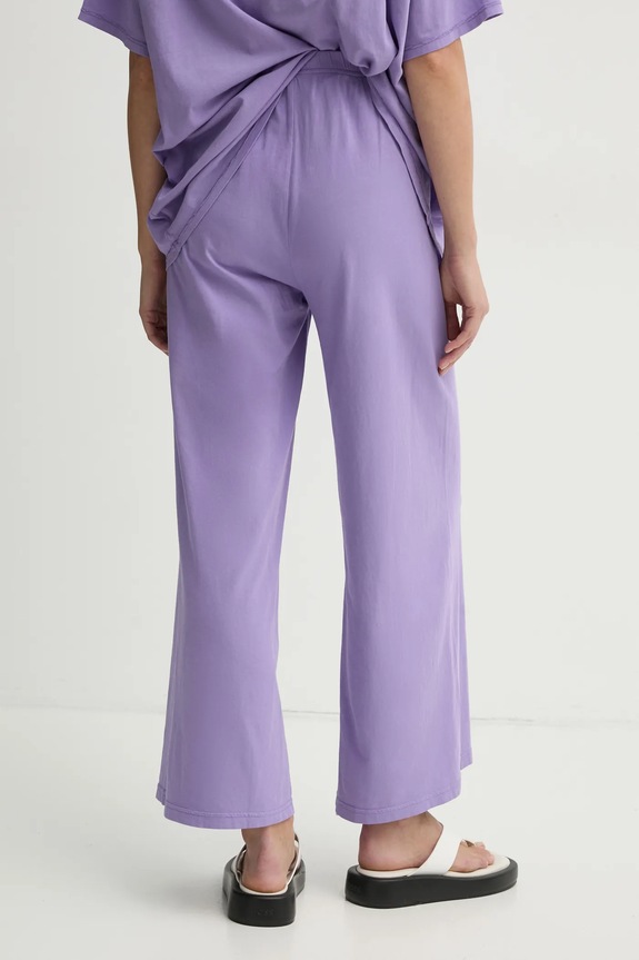 Abbigliamento American Vintage pantaloni della tuta PYM05AE25 violetto