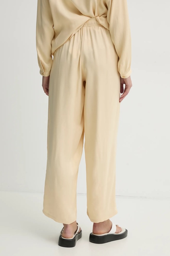 Îmbrăcăminte American Vintage pantaloni UNY10BE25 bej