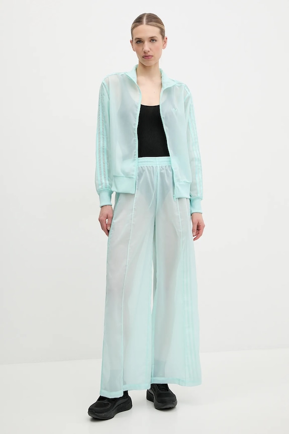 Nohavice adidas Originals Adicolor JN6126 tyrkysová SS25