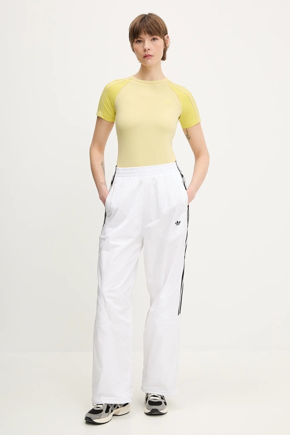 Παντελόνι φόρμας adidas Originals Teamgeist JD0257 λευκό SS25