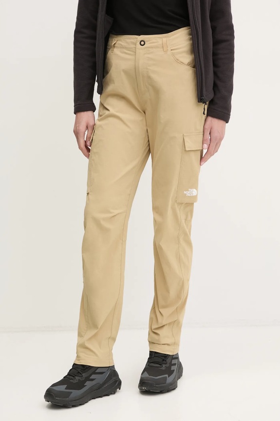 The North Face pantaloni da esterno Exploration tessuto verde NF0A8BGHLK51
