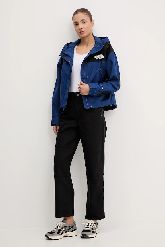 The North Face pantaloni in cotone Cedar Canvas Work NF0A8B9DJK31 nero SS25