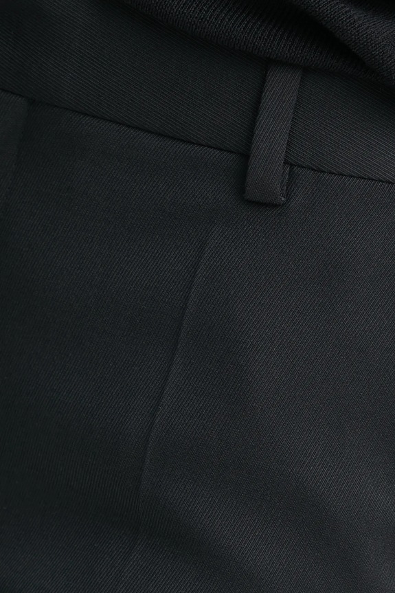 Hlače s primjesom vune Filippa K crna 31108.FK