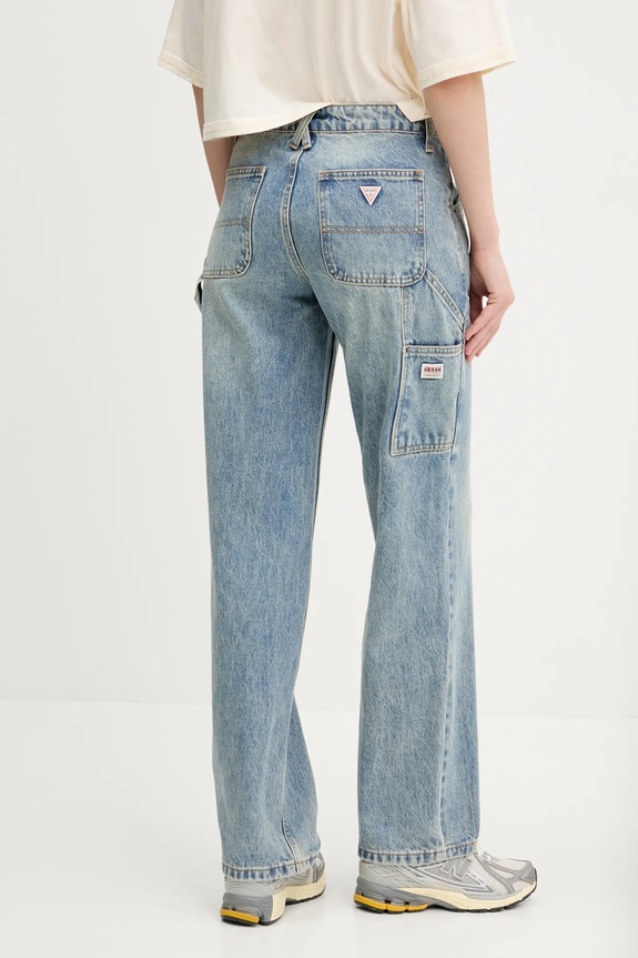 Ρούχα Τζιν παντελόνι Guess Originals W4GG10.D4XY0 μπλε