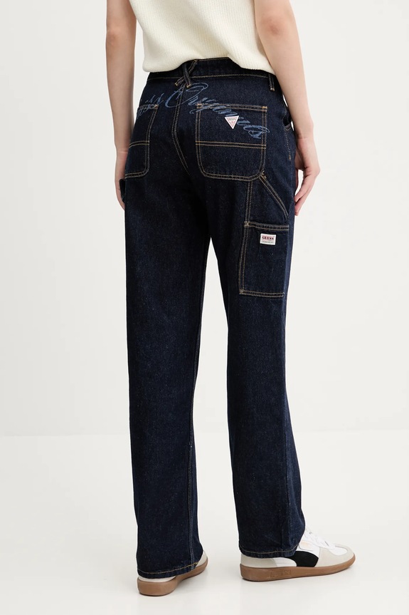 Ρούχα Τζιν παντελόνι Guess Originals W5RG10.D4XY0 σκούρο μπλε