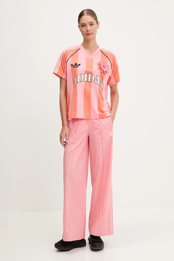 adidas Originals pantaloni Wideleg Pant KC0676 roz SS25