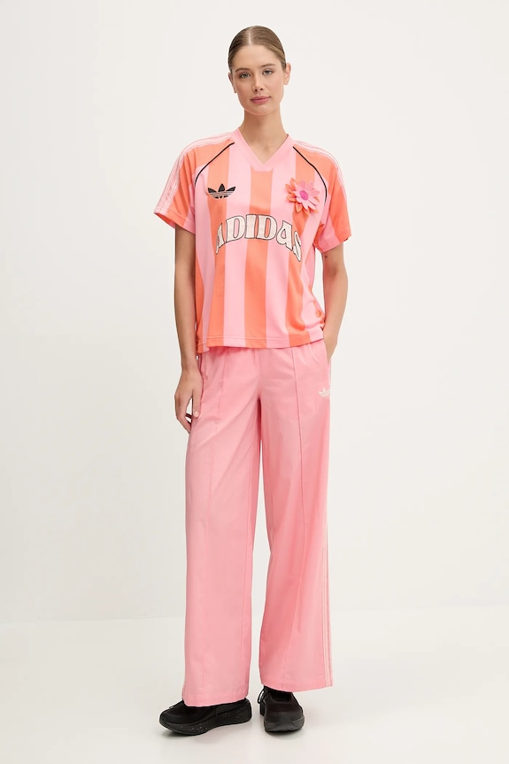 adidas Originals pantaloni Wideleg Pant KC0676 roz SS25