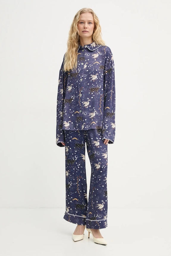 The Sleeper pantaloni HC2404OP bleumarin SS25