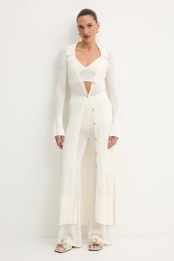 Hlače BOSS Orange 50535496 bež SS25