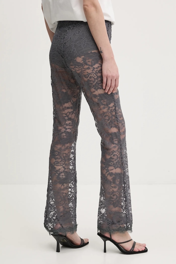 Ruházat Never Fully Dressed nadrág Charcoal Lace NFDTR453 szürke