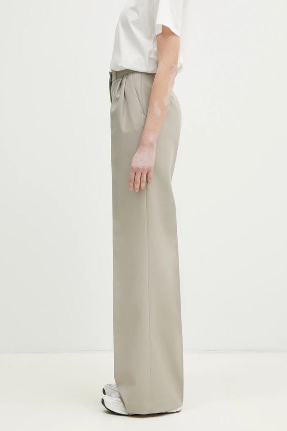 Hlače Coperni Wide Leg Tailored COPP90F3004 bež SS25