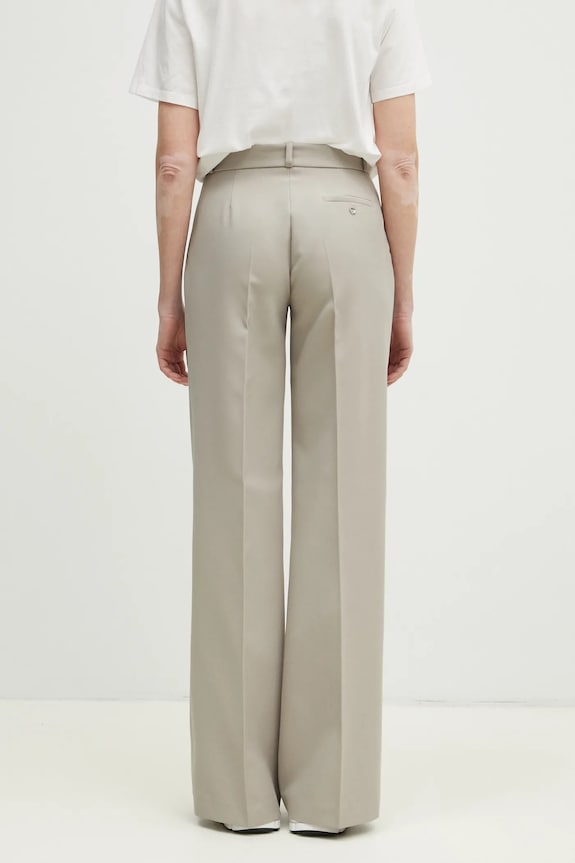 Odjeća Hlače Coperni Wide Leg Tailored COPP90F3004 bež