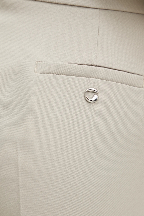 Hlače Coperni Wide Leg Tailored COPP90F3004 bež