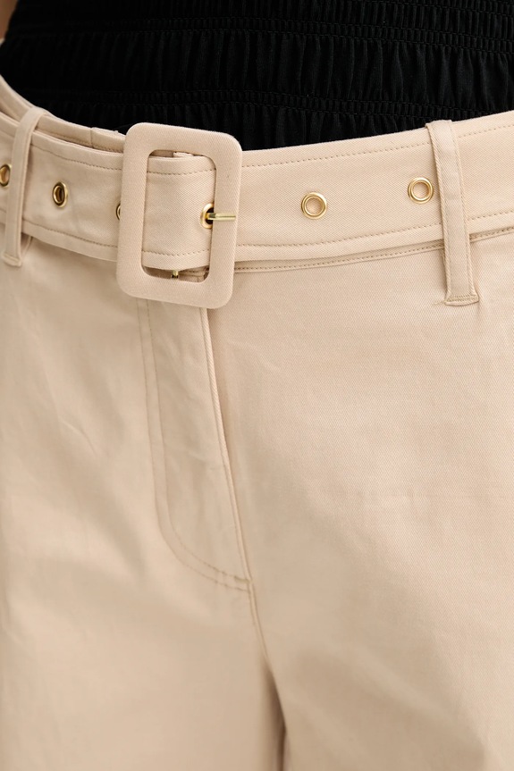 Guess pantaloni AURORA bej W5GB13.WH5M2