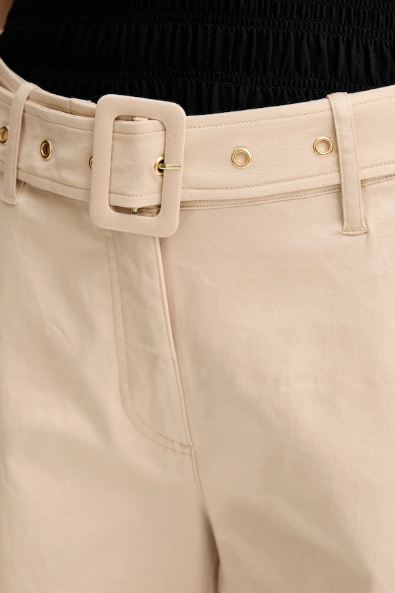 Guess pantaloni AURORA bej W5GB13.WH5M2