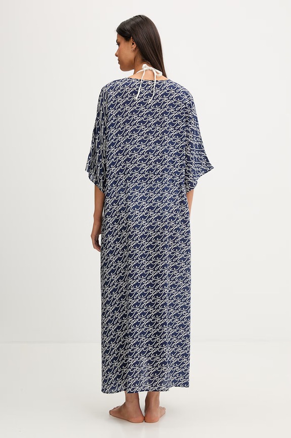 Abbigliamento Tommy Hilfiger copricostume da spiaggia da donna UW0UW05960 blu navy