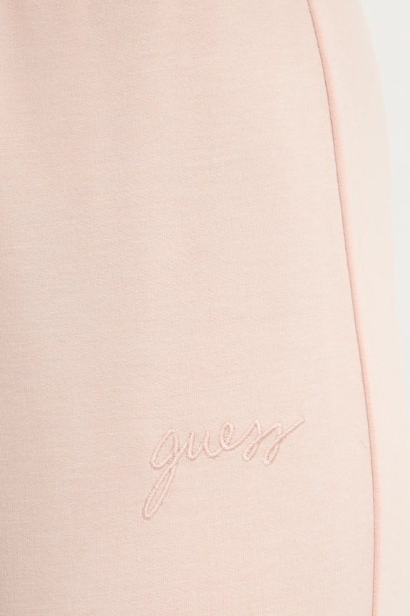 Guess spodnie dresowe LUCIA beżowy O5GB05.KCQP2