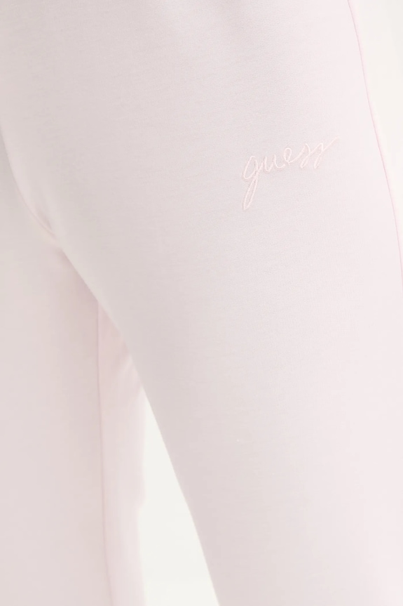 Guess pantaloni tuta LUCIA rosa O5GB05.KCQP2