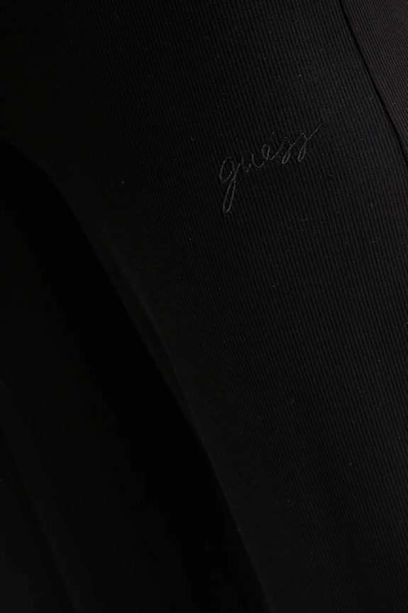 Guess spodnie LIA czarny O5GB00.KCQ72