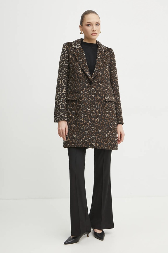 Morgan pantaloni PFLAC.F PFLAC.F nero SS25