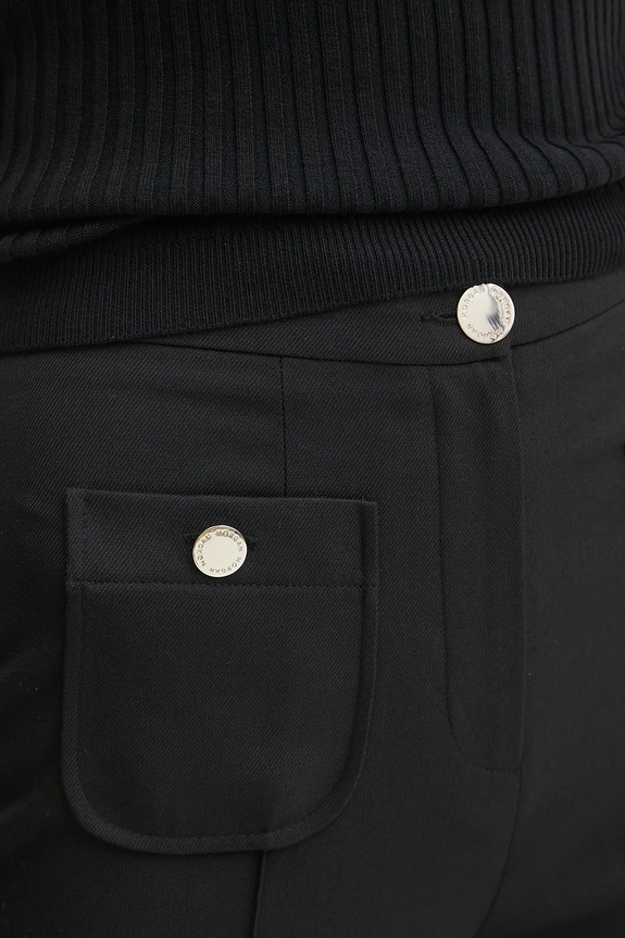 Morgan pantaloni PFLAC.F nero PFLAC.F