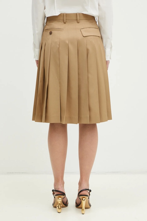 Clothing Undercover wool culottes Pants UP1E1511 beige