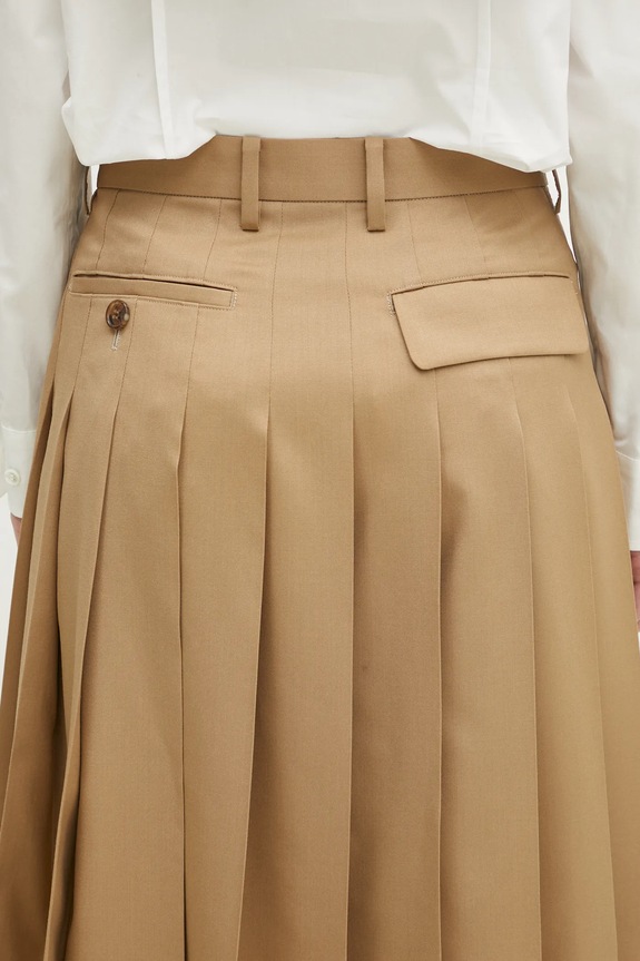 Undercover wool culottes Pants beige UP1E1511