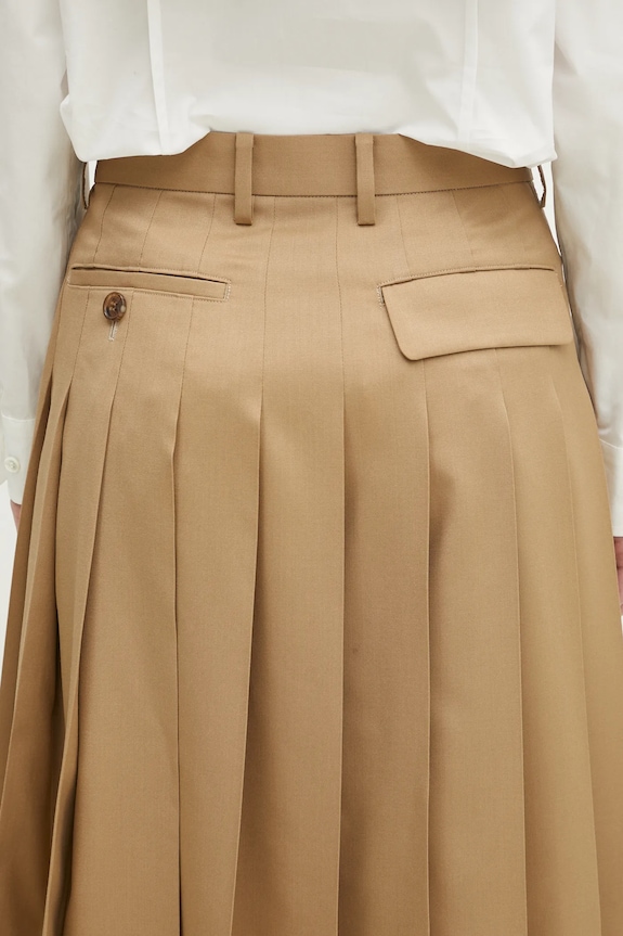 Undercover wool culottes Pants beige UP1E1511