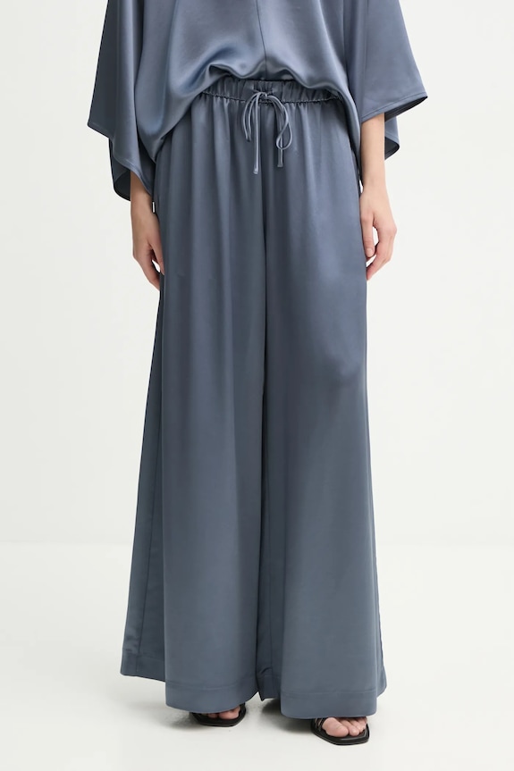 Παντελόνι By Malene Birger CLORELLA ψηλή μπλε 103309