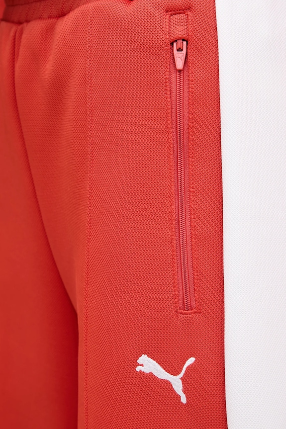 Puma παντελόνι επίσημο γυναικείο Always on κόκκινο 629797