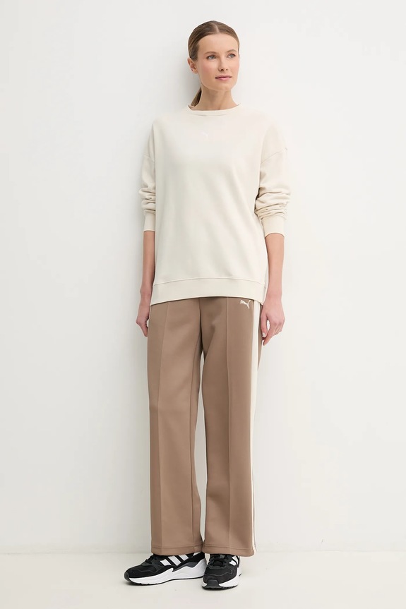 Puma női melegítő Always on 629797 barna SS26