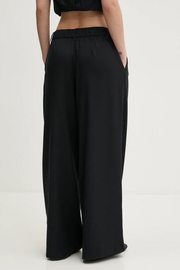 Odzież Hollister Co. spodnie KI356.5047.900 czarny