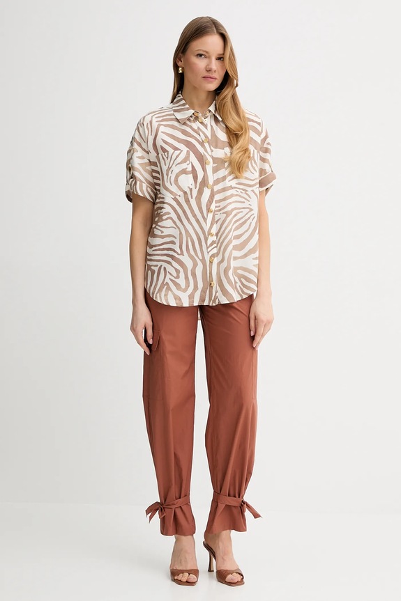 Marciano by Guess pamut nadrág PAT 5GGB20.7315A narancssárga SS25