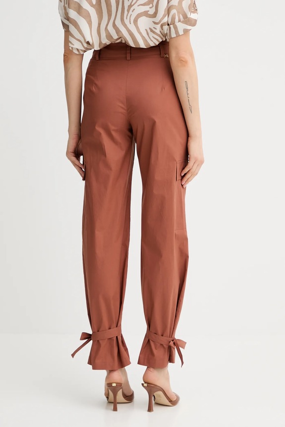 Ruházat Marciano by Guess pamut nadrág PAT 5GGB20.7315A narancssárga