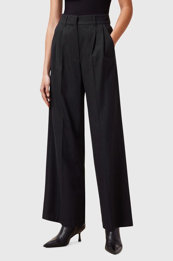 AllSaints spodnie PINNIE W033QC czarny SS25