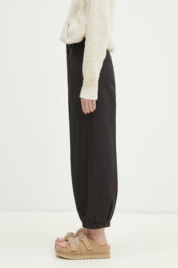 Vunene hlače Visvim Jopper Pants 325105008002 crna SS25