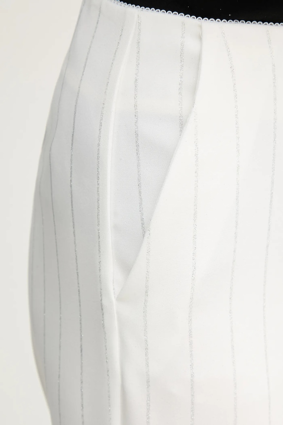ERMANNO Firenze pantaloni alb 56TP004EV7