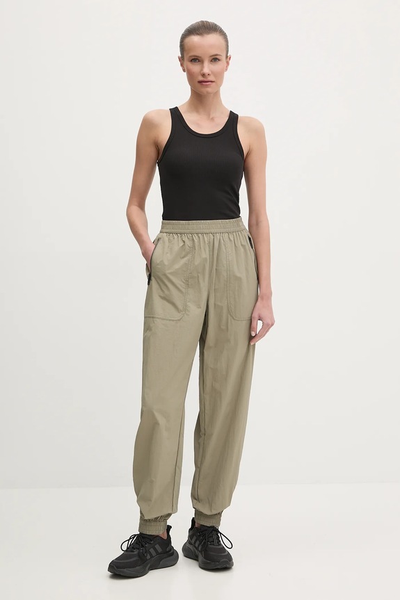 Hlače P.E Nation Pitlane 251P104 zelena SS25